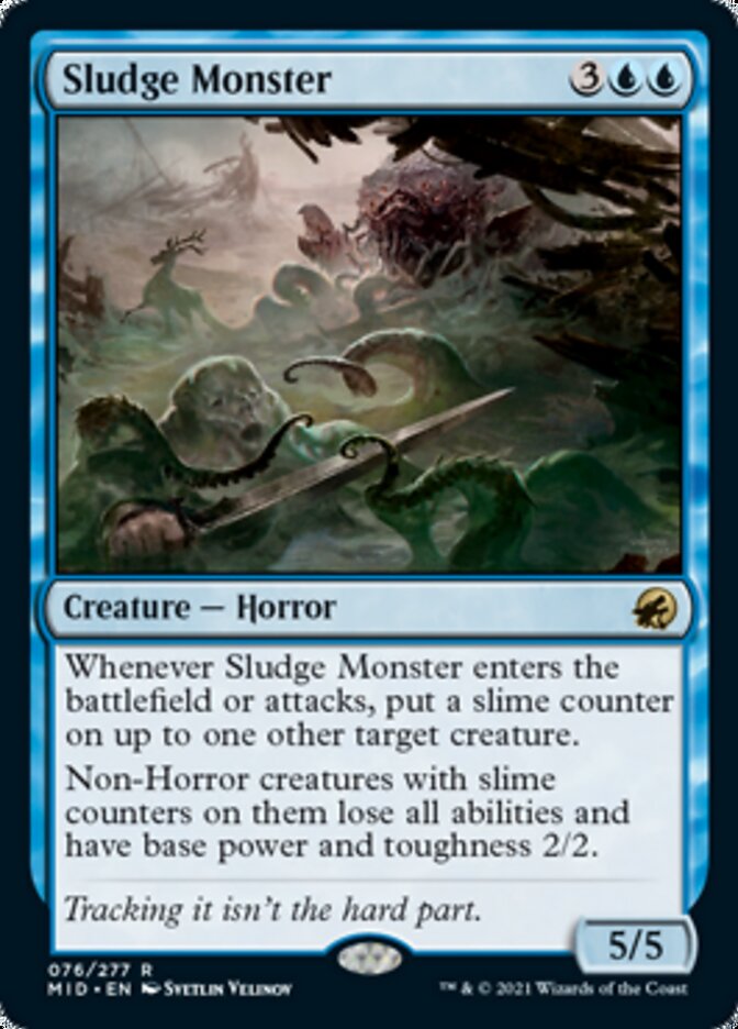 Sludge Monster [Innistrad: Midnight Hunt] | Empire Gaming NC