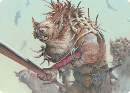 Gnoll Art Card [Dungeons & Dragons: Adventures in the Forgotten Realms Art Series] | Empire Gaming NC