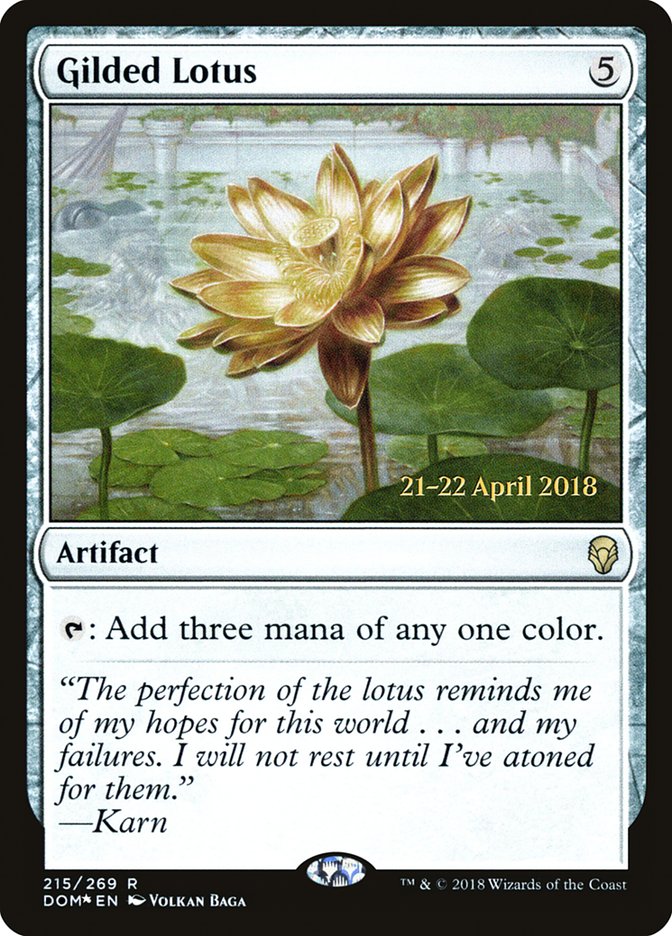 Gilded Lotus  [Dominaria Prerelease Promos] | Empire Gaming NC