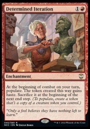 Determined Iteration (Promo Pack) [Streets of New Capenna Commander Promos] | Empire Gaming NC