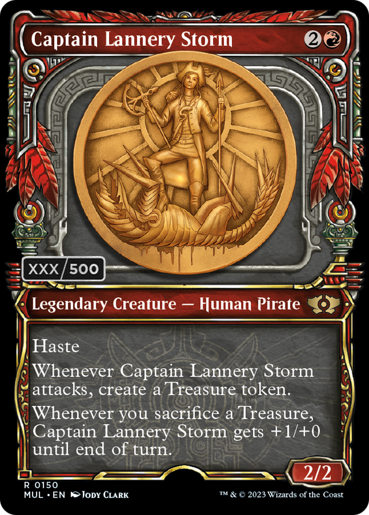 Captain Lannery Storm (Serialized) [Multiverse Legends] | Empire Gaming NC