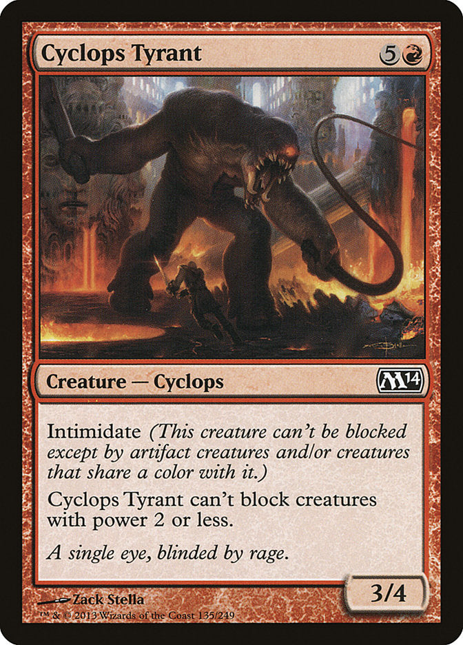 Cyclops Tyrant [Magic 2014] | Empire Gaming NC