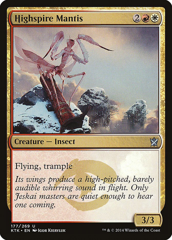 Highspire Mantis [Khans of Tarkir] | Empire Gaming NC