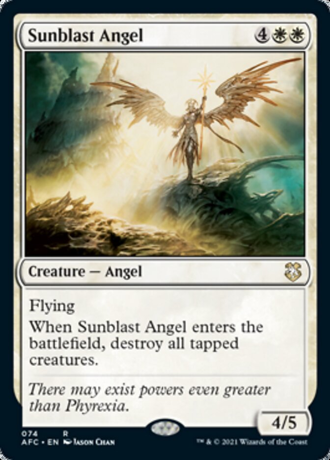 Sunblast Angel [Dungeons & Dragons: Adventures in the Forgotten Realms Commander] | Empire Gaming NC