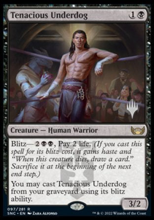 Tenacious Underdog (Promo Pack) [Streets of New Capenna Promos] | Empire Gaming NC