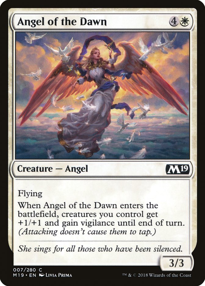 Angel of the Dawn [Core Set 2019] | Empire Gaming NC