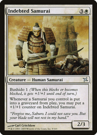 Indebted Samurai [Betrayers of Kamigawa] | Empire Gaming NC