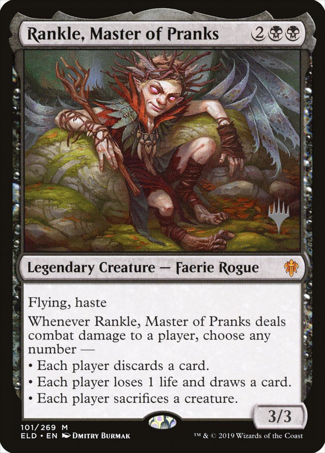 Rankle, Master of Pranks (Promo Pack) [Throne of Eldraine Promos] | Empire Gaming NC