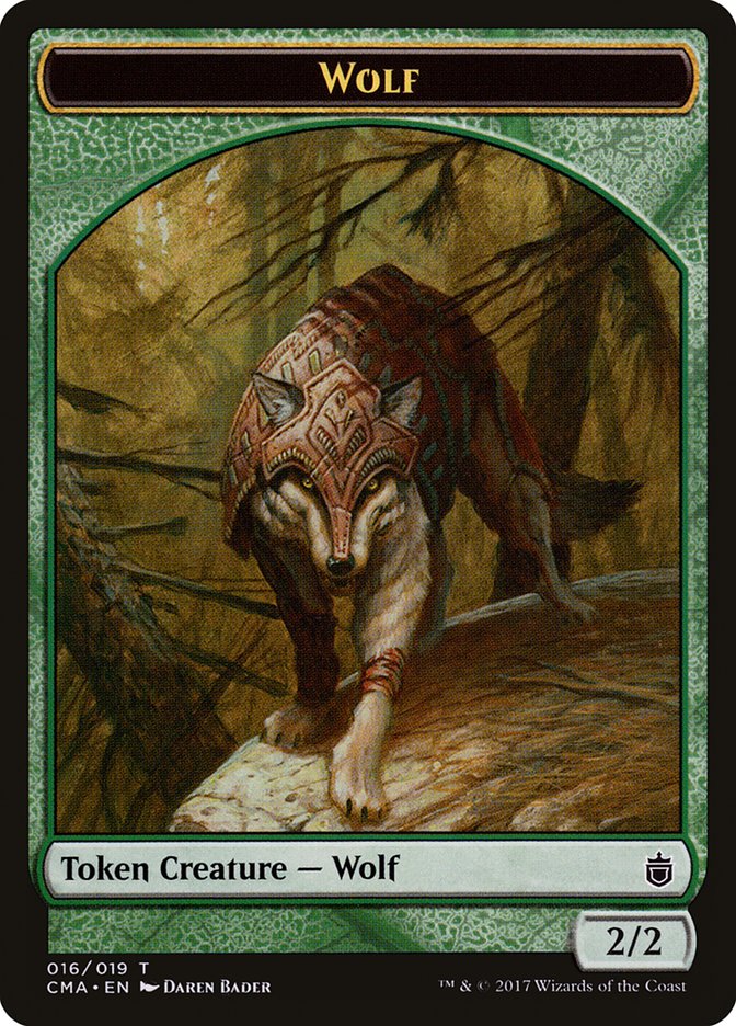 Wolf (016/019) [Commander Anthology Tokens] | Empire Gaming NC