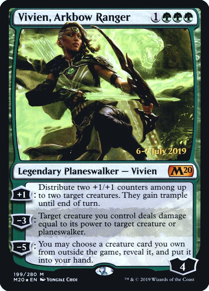 Vivien, Arkbow Ranger  [Core Set 2020 Prerelease Promos] | Empire Gaming NC