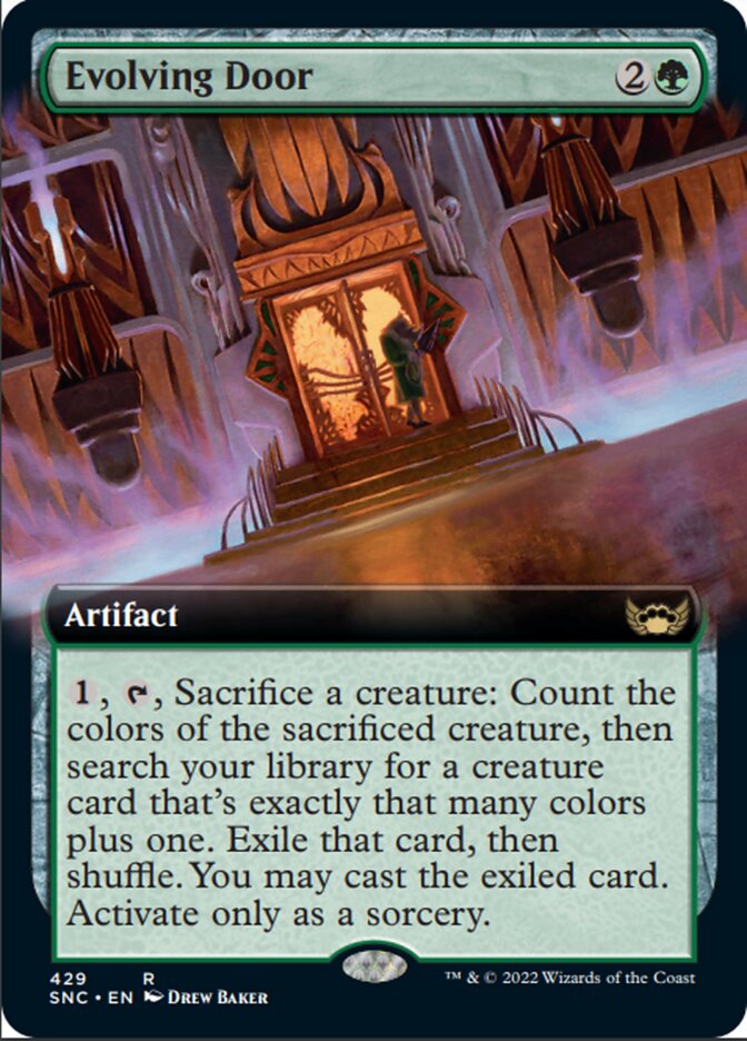 Evolving Door (Extended Art) [Streets of New Capenna] | Empire Gaming NC