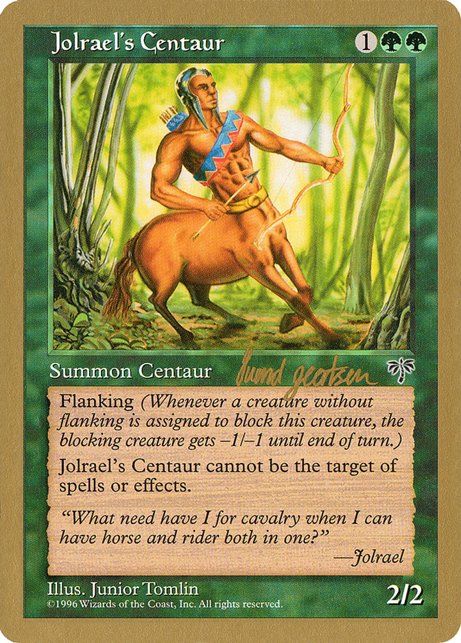 Jolrael's Centaur (Svend Geertsen) [World Championship Decks 1997] | Empire Gaming NC