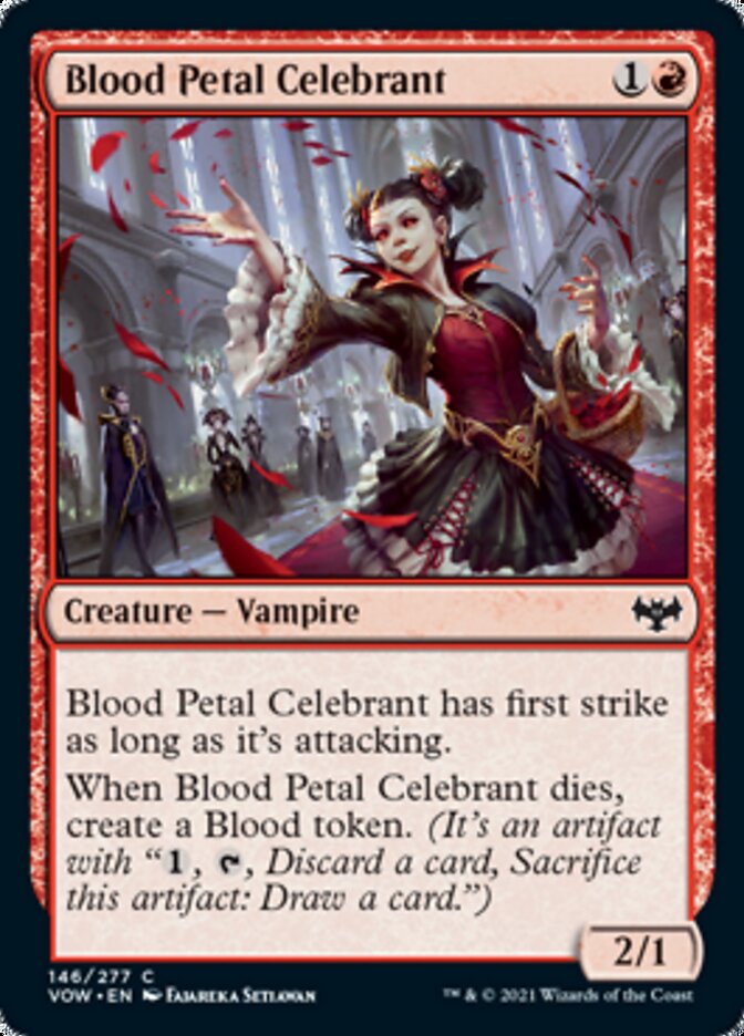 Blood Petal Celebrant [Innistrad: Crimson Vow] | Empire Gaming NC