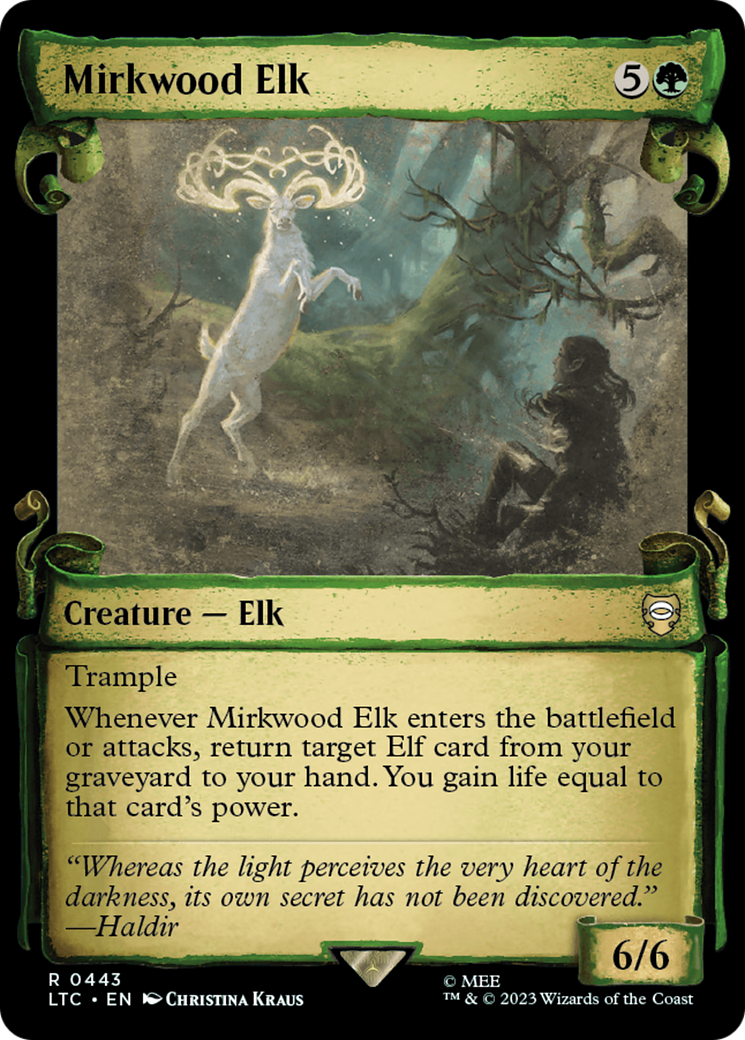 Mirkwood Elk [The Lord of the Rings: Tales of Middle-Earth Commander Showcase Scrolls] | Empire Gaming NC