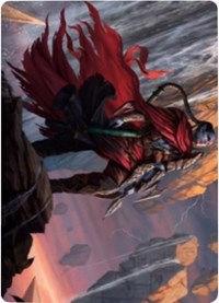 Anowon, the Ruin Thief Art Card [Zendikar Rising Art Series] | Empire Gaming NC