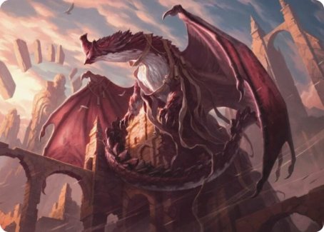 Velomachus Lorehold Art Card [Strixhaven: School of Mages Art Series] | Empire Gaming NC