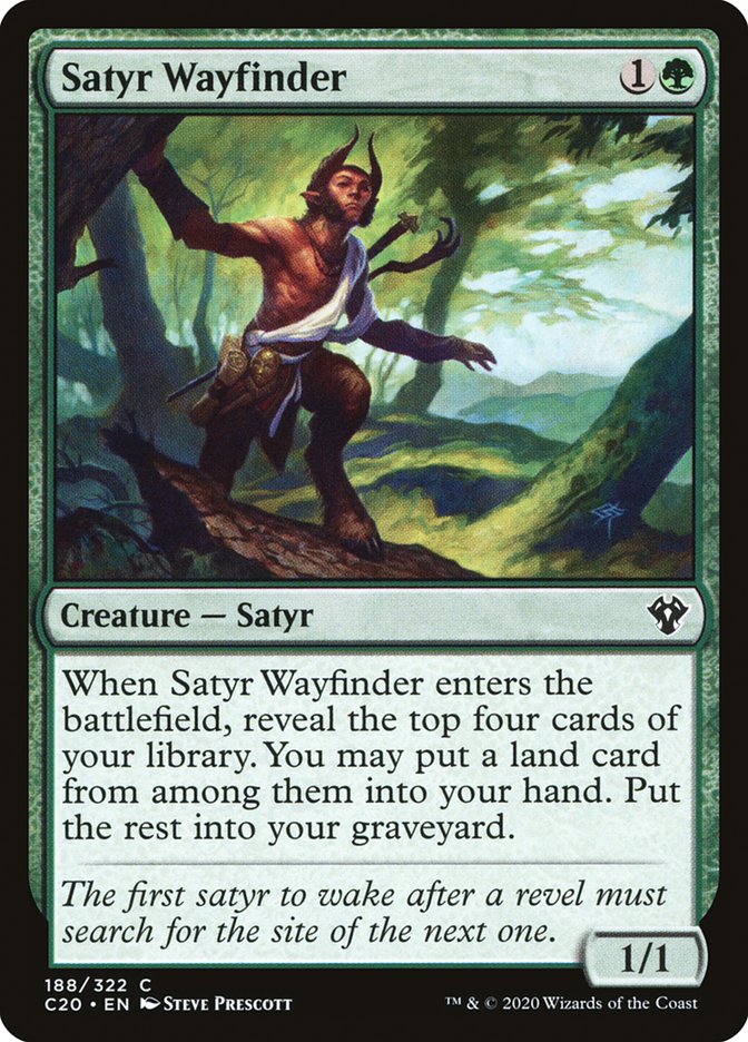 Satyr Wayfinder [Commander 2020] | Empire Gaming NC