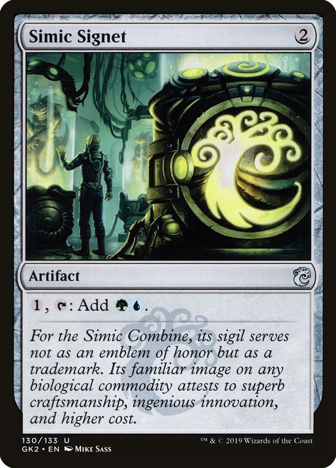 Simic Signet [Ravnica Allegiance Guild Kit] | Empire Gaming NC