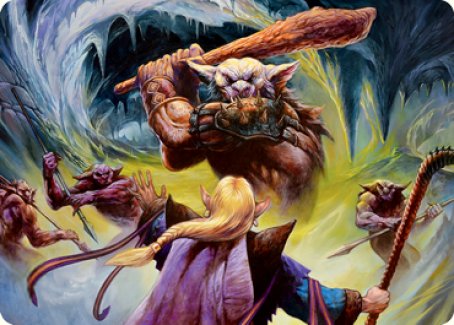 Den of the Bugbear (Dungeon Module) Art Card [Dungeons & Dragons: Adventures in the Forgotten Realms Art Series] | Empire Gaming NC