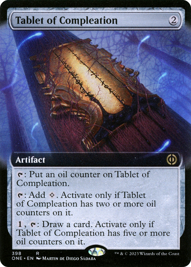 Tablet of Compleation (Extended Art) [Phyrexia: All Will Be One] | Empire Gaming NC