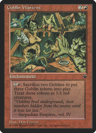 Goblin Warrens [Fallen Empires] | Empire Gaming NC