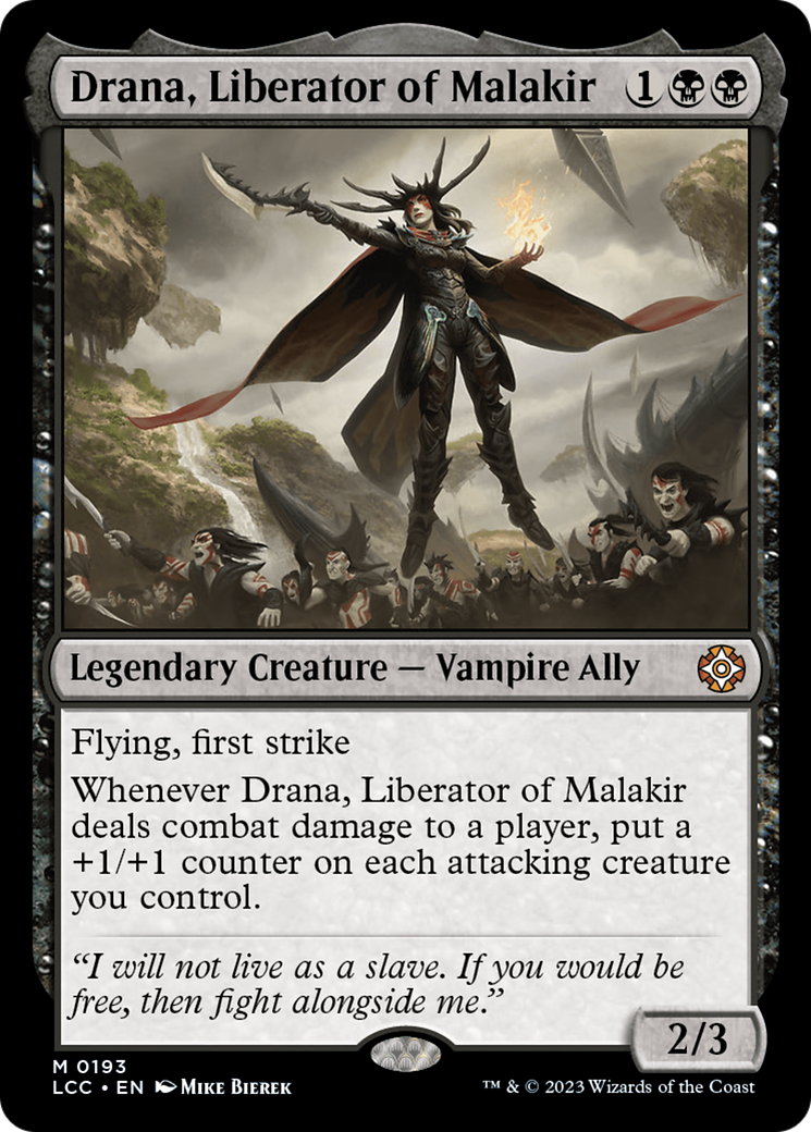 Drana, Liberator of Malakir [The Lost Caverns of Ixalan Commander] | Empire Gaming NC