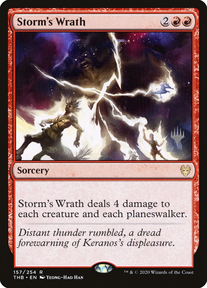 Storm's Wrath  (Promo Pack) [Theros Beyond Death Promos] | Empire Gaming NC