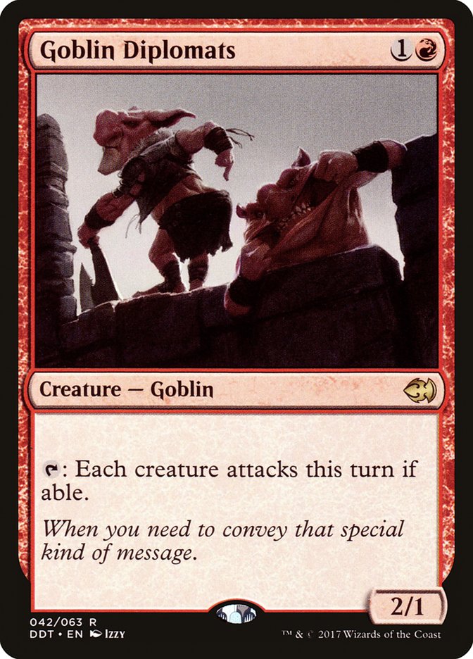 Goblin Diplomats [Duel Decks: Merfolk vs. Goblins] | Empire Gaming NC