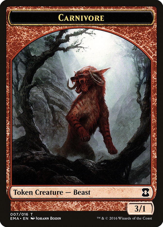 Carnivore [Eternal Masters Tokens] | Empire Gaming NC