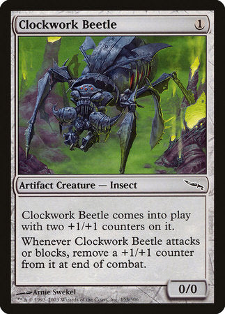 Clockwork Beetle [Mirrodin] | Empire Gaming NC