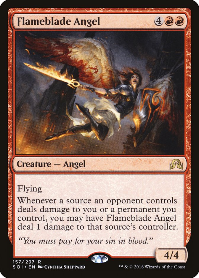 Flameblade Angel [Shadows over Innistrad] | Empire Gaming NC