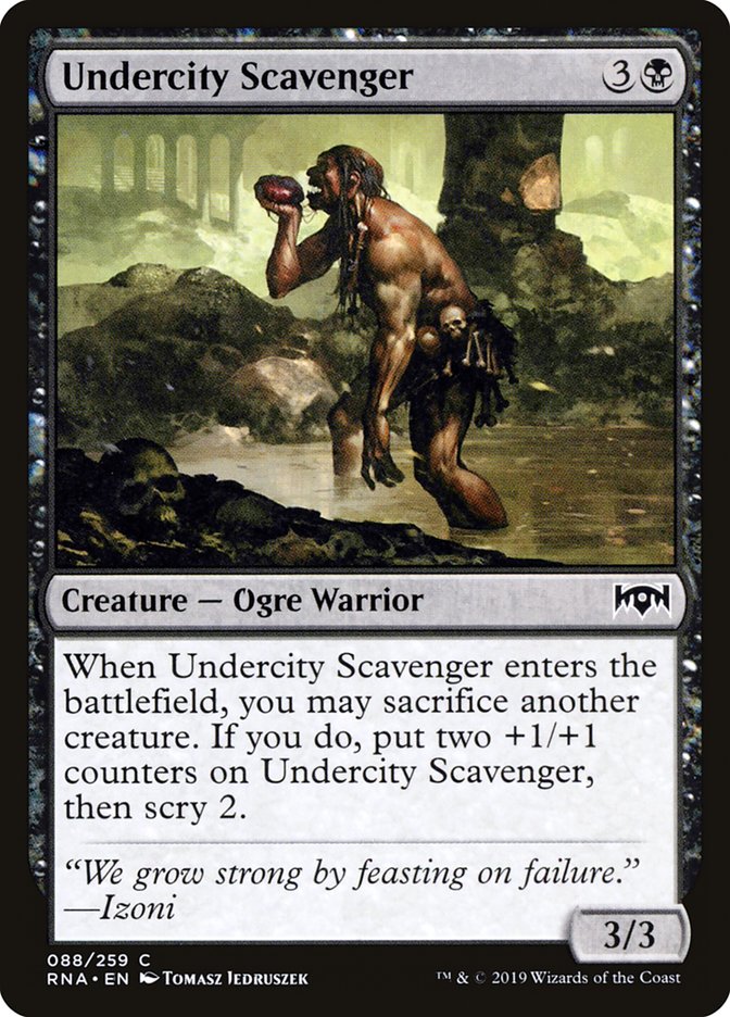 Undercity Scavenger [Ravnica Allegiance] | Empire Gaming NC