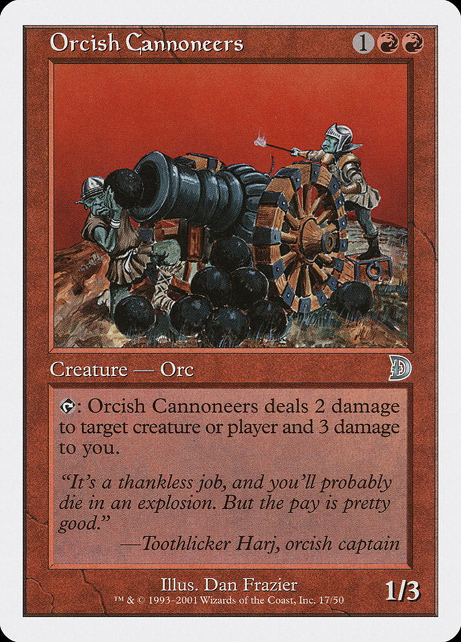 Orcish Cannoneers [Deckmasters] | Empire Gaming NC