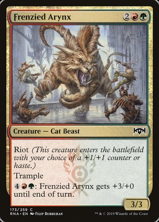 Frenzied Arynx [Ravnica Allegiance] | Empire Gaming NC