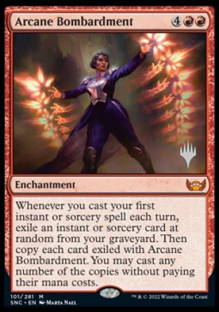 Arcane Bombardment (Promo Pack) [Streets of New Capenna Promos] | Empire Gaming NC