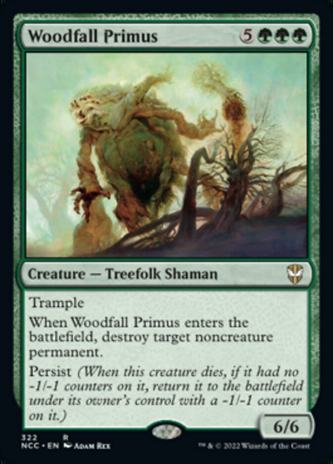 Woodfall Primus [Streets of New Capenna Commander] | Empire Gaming NC