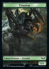 Tyranid (017) // Tyranid (018) Double-sided Token (Surge Foil) [Universes Beyond: Warhammer 40,000 Tokens] | Empire Gaming NC