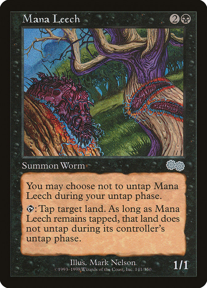 Mana Leech [Urza's Saga] | Empire Gaming NC