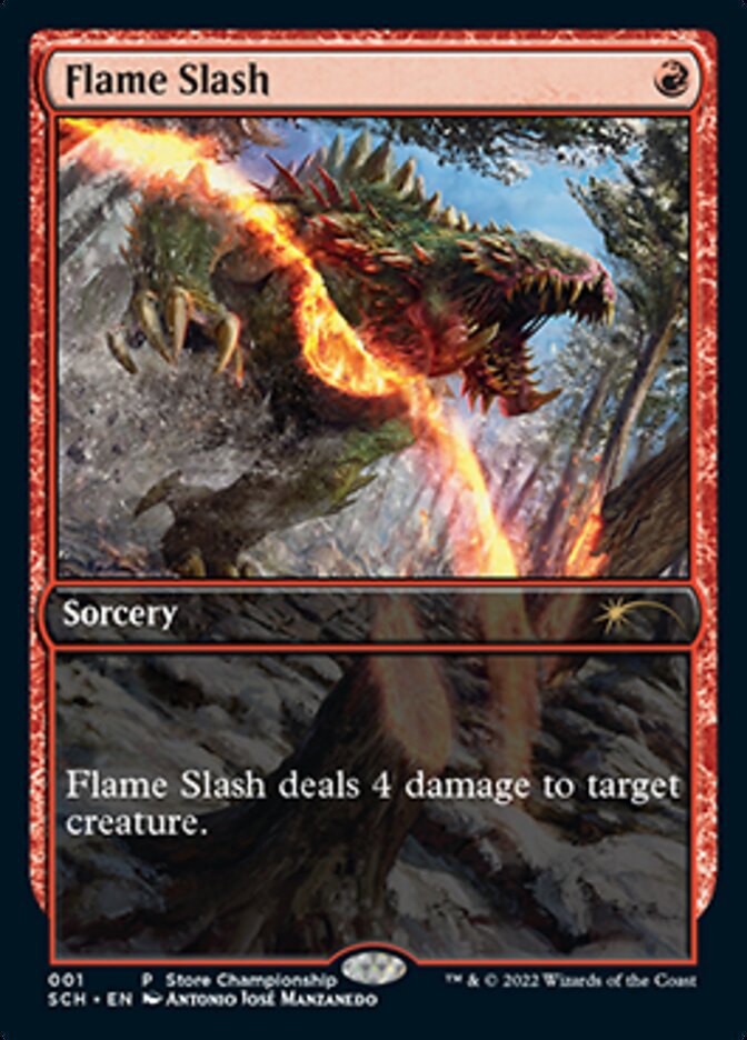 Flame Slash (Extended Art) [Store Championships 2022] | Empire Gaming NC