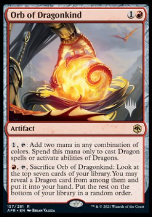 Orb of Dragonkind (Promo Pack) [Dungeons & Dragons: Adventures in the Forgotten Realms Promos] | Empire Gaming NC