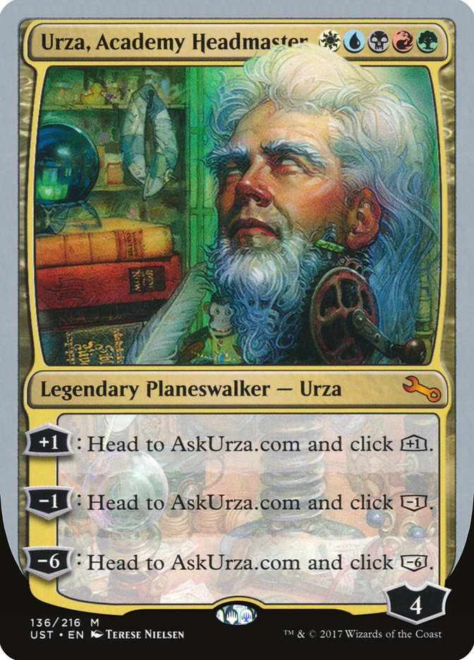 Urza, Academy Headmaster [Unstable] | Empire Gaming NC