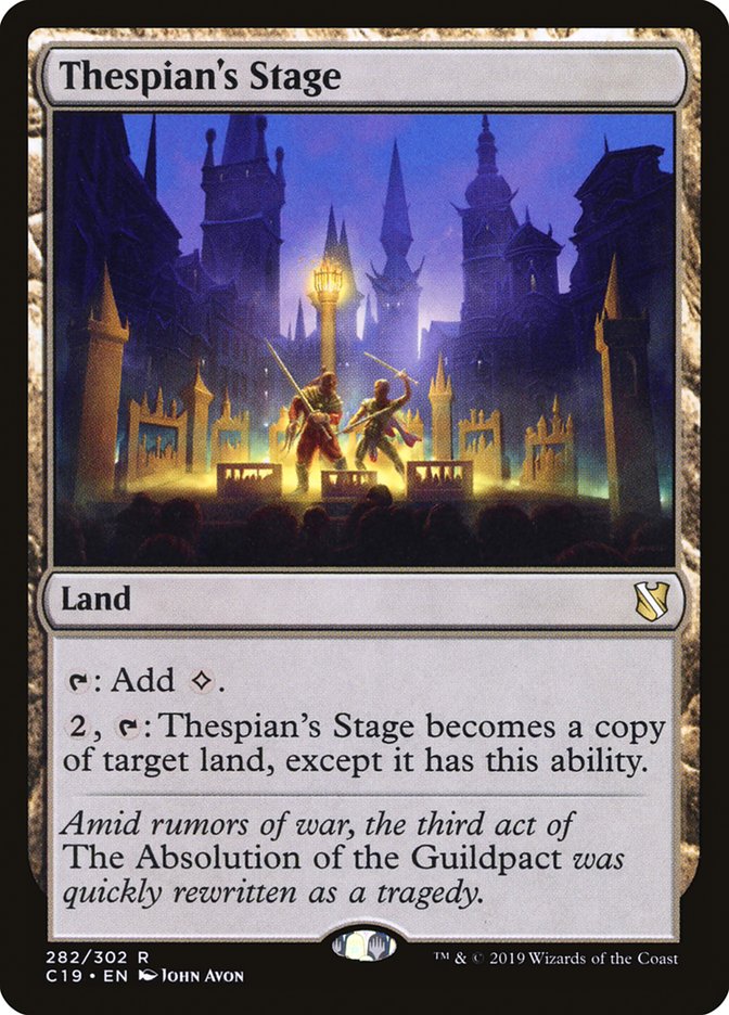 Thespian's Stage [Commander 2019] | Empire Gaming NC