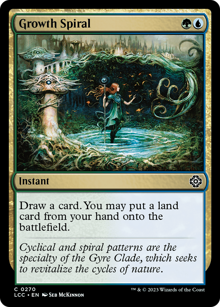 Growth Spiral [The Lost Caverns of Ixalan Commander] | Empire Gaming NC