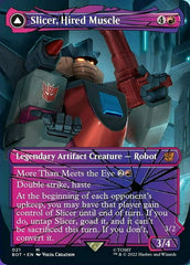 Slicer, Hired Muscle // Slicer, High-Speed Antagonist (Shattered Glass) [Universes Beyond: Transformers] | Empire Gaming NC