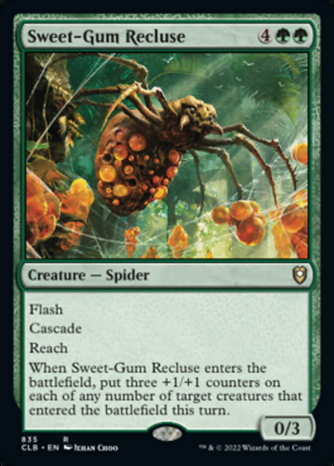 Sweet-Gum Recluse [Commander Legends: Battle for Baldur's Gate] | Empire Gaming NC