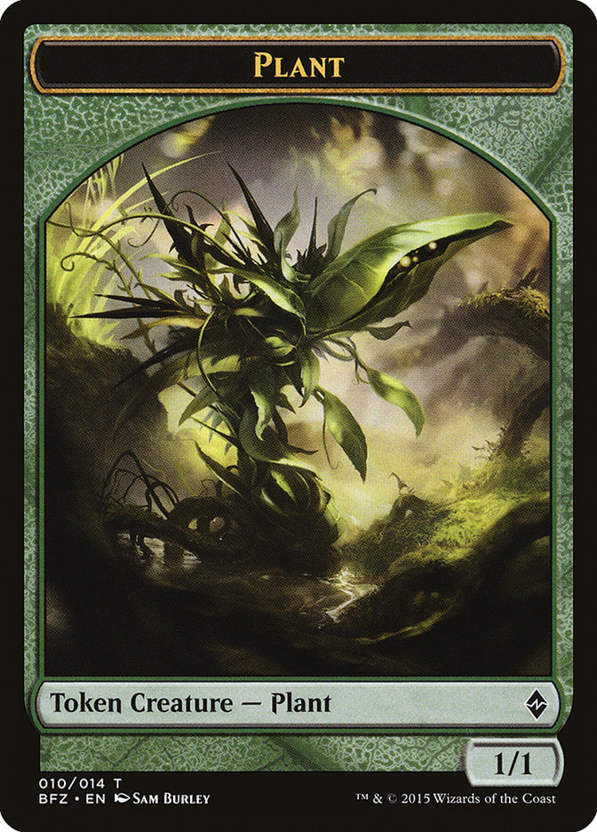 Plant [Battle for Zendikar Tokens] | Empire Gaming NC