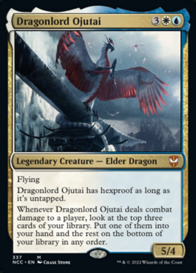 Dragonlord Ojutai [Streets of New Capenna Commander] | Empire Gaming NC