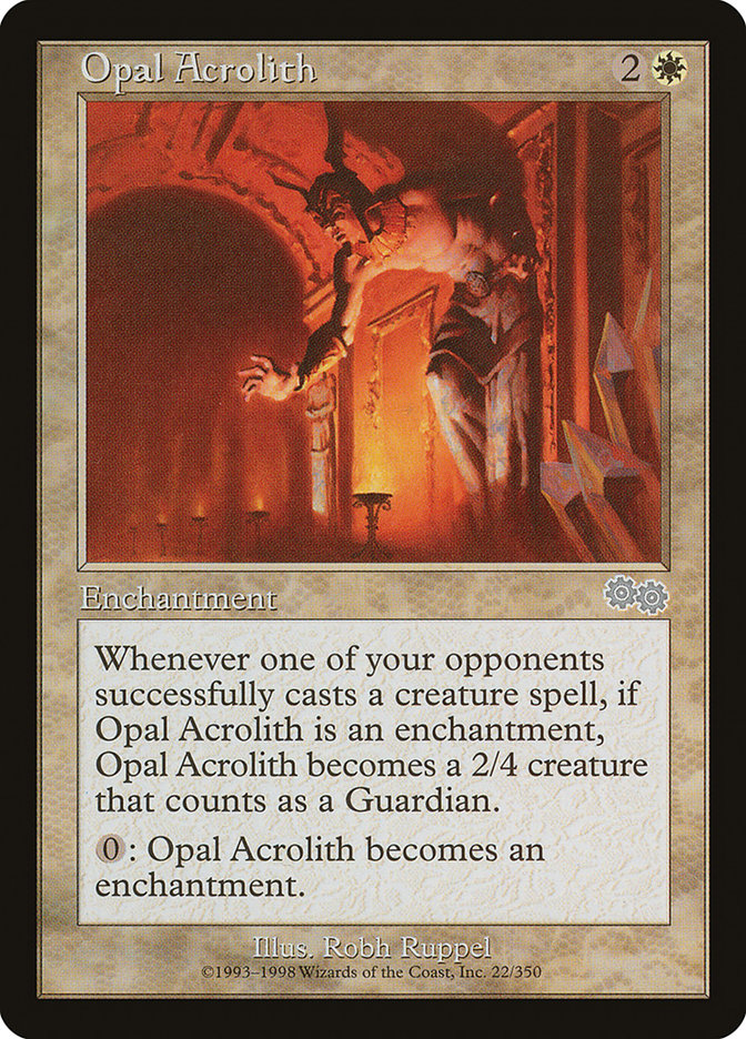 Opal Acrolith [Urza's Saga] | Empire Gaming NC