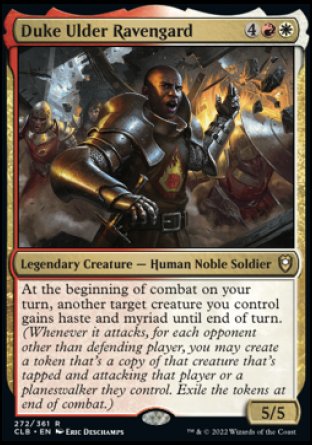 Duke Ulder Ravengard [Commander Legends: Battle for Baldur's Gate] | Empire Gaming NC