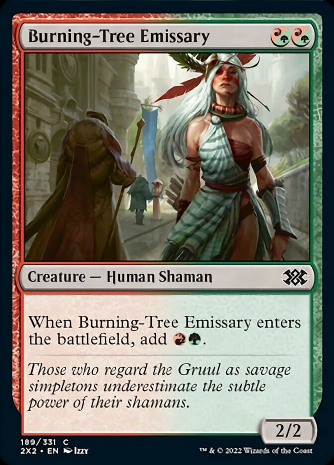 Burning-Tree Emissary [Double Masters 2022] | Empire Gaming NC